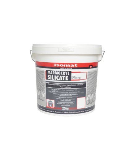 MARMOCRYL SILICATE FINE 1MM ΛΕΥΚΟ 25KG
