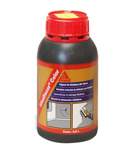 SIKADECOR COLOR 1 SILBER/PLATA/SILVER 0.5LT